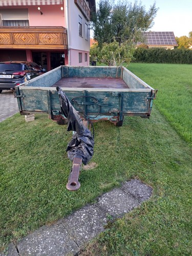 Einachs anhänger traktor - einachs,