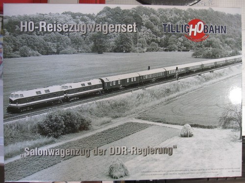 Tillig bahn salonwagenzug - tillig, h0-bahn