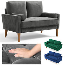 2-Sitzer Sofa Samt Kleines