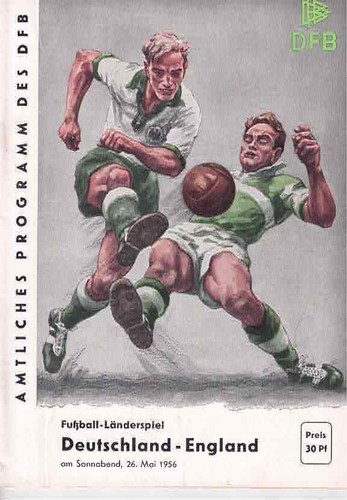 Fussball programmheft 1956 - ,
