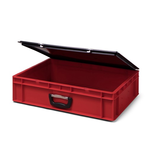 Euro stapelbox mit - mit, koffergriff