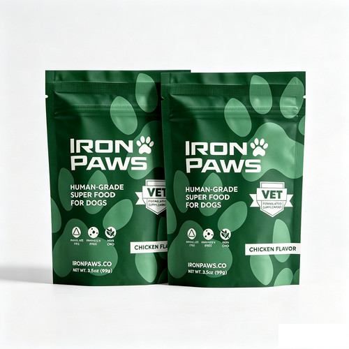 Stück iron paws - 2, superfood