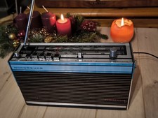 Vintage Nordmende Transistorradio Modell Carrera de Luxe, Typ 195A, 974.195.A