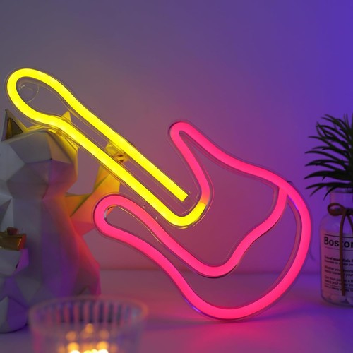 Musik neon sign gitar - musik,
