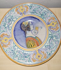 DIPAMARO DERUTI Sammelteller Wandteller Porzellan Sammler Teller