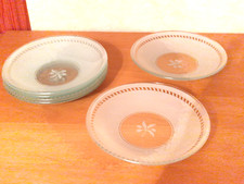 Hutschenreuther MEDLEY - 6 Glasteller - absolut super edel