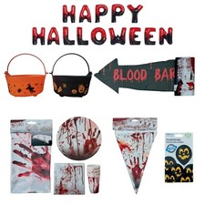 Halloween Deko Party Blut Hand