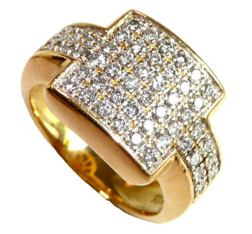 Ring 750 gold - gold, 1,04
