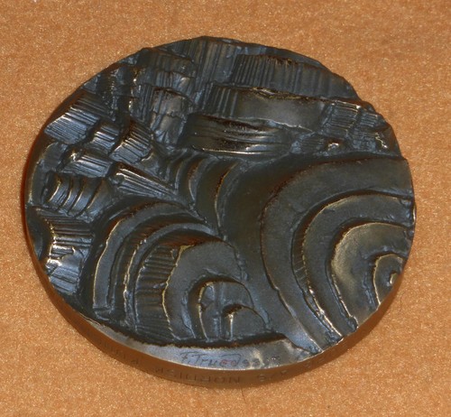 Bergbau bronze medaille - bergbau,