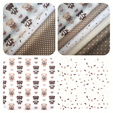 Stoffpaket 3- 5  St. 22 x 50 cm  Patchworkstoffe Stoff Baumwolle Kinderstoffe