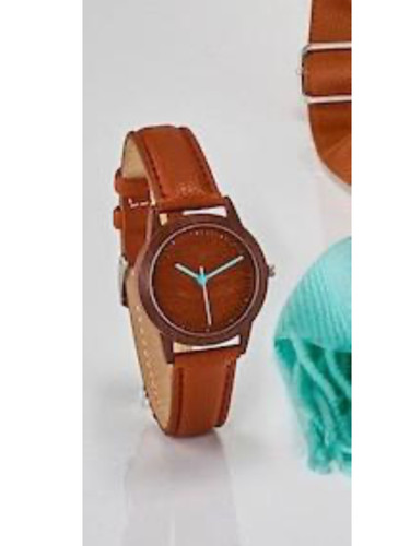 Armbanduhr holzoptik braun - holzoptik,