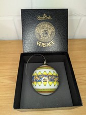 Rosenthal Versace Porzellan Weihnachtskugel Serie Russian Dream Christmas Ball