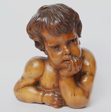 Engel Putto Knabe Antik 19