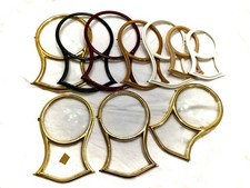 1 Stück Tür Glas Lünette für *Schmid* Pendule Kaminuhr Tischuhr Bastler Sammler