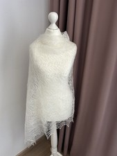 Neu Orenburger Schal 200X85cm 100 % Handarbeit!