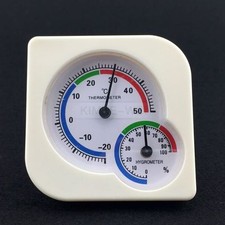Mini Thermohygrometer Thermometer Hygrometer Luftfeuchtigkeit Analog Kombi Neu