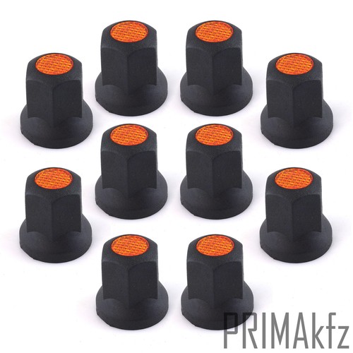 10x radschraubenkappen aus - 10x,