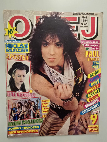 Kiss boy george - boy, george/iron