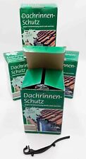 Dachrinnenschutz 4er Set Fa. Ovibell Original Vintage Retro Garten 