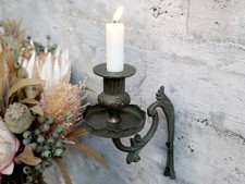 Chic Antique Wandkerzenhalter Kerzenleuchter Kerzenständer Dekor frz. Landhaus