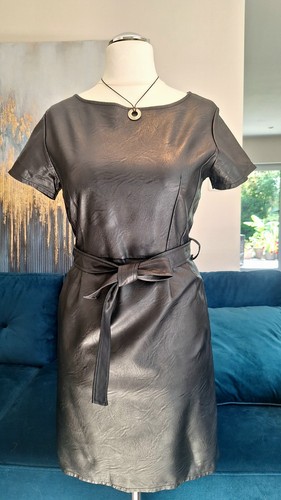 Damen kleid lederkleid - damen,