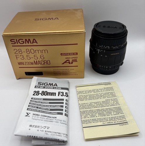 Sigma 80mm 5 - 28-80mm, 1:3.5-5.6