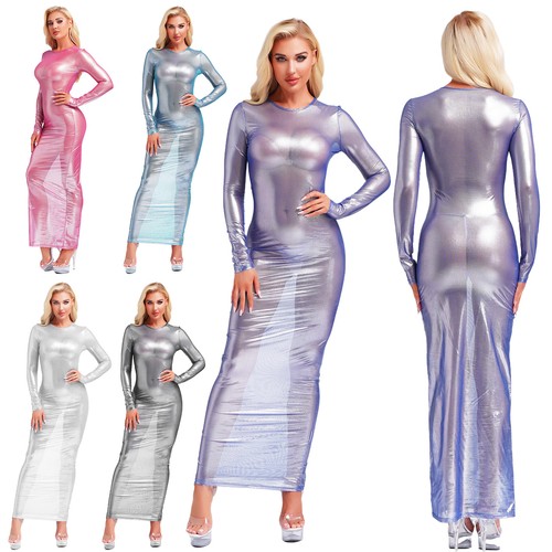 Damen metallic glänzendes - de,