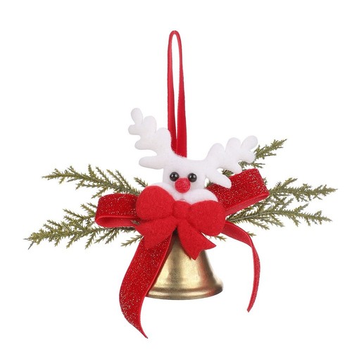Golden christmas bells - golden,