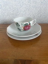 3 tlg. Teegedeck groß DEKOR OSTFRIESLAND Ostfriesische Rose AW August Warnecke