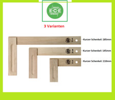 ECE Schreinerwinkel ohne Gehrung aus Weißbuchenholz 3 Varianten
