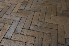 Pflasterklinker Titan 21,6x7x5,2cm braun anthrazit Klinkerpflaster