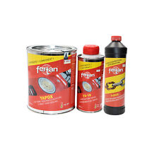 Fertan Tapox Tankversiegelung Epoxy mit Härter und FeDOX Entroster im Set