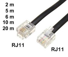 Universal telefonkabel rj11 - rj11,