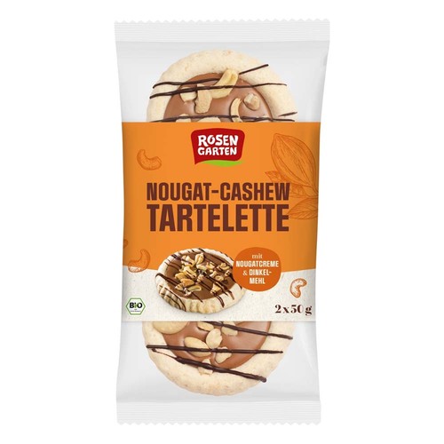 Nougat cashew tartelette 100g - cashew,