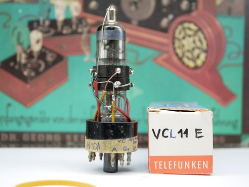 Valvo vcl11 notröhre - 1x, vcl11-e