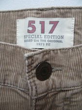 Levi's 517 SADDLEMAN Bootcut Cord Jeans Hose W 32 /L 32, 1971 Vintage Cordhose !