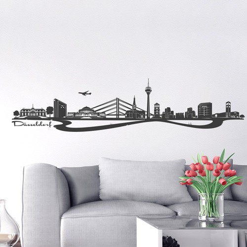 Skyline düsseldorf - skyline,