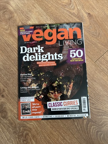 Vegan living magazine issue - magazine,