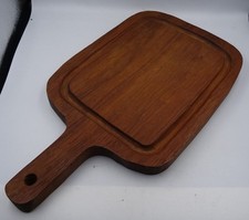 70er Jahre Teakholz Holzbrett