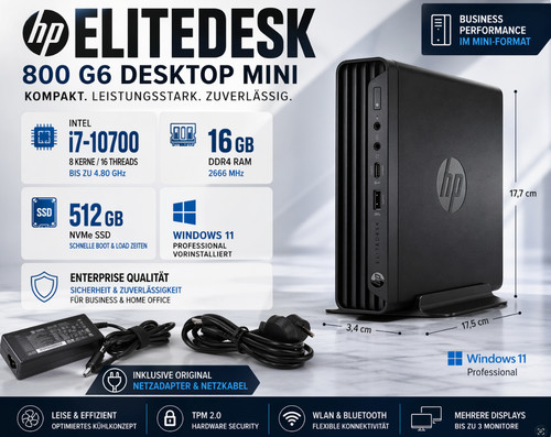Elitedesk 800 desktop - elitedesk, g6