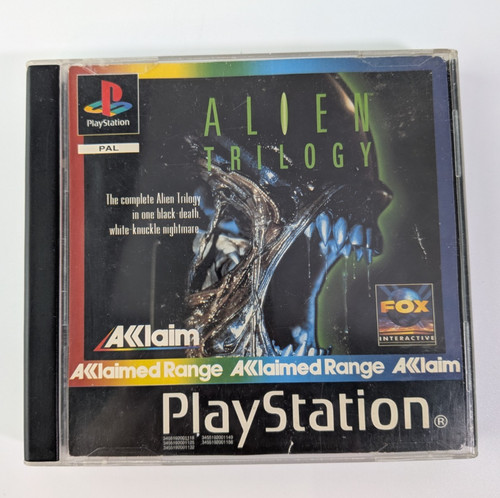 Alien trilogy ps1 spiel - trilogy,