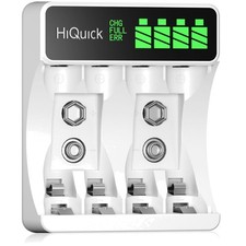 Akku Ladegerät LCD Schnell