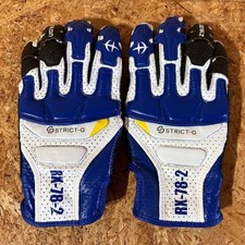STRICT-G x KUSHITANI RX-78-2 Gundam Leder GPS Reithandschuhe M Neu
