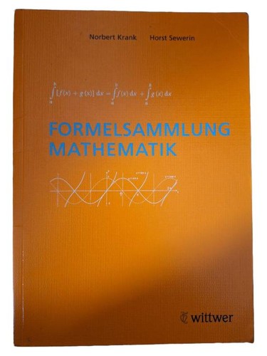 Formelsammlung mathematik - formelsammlung,