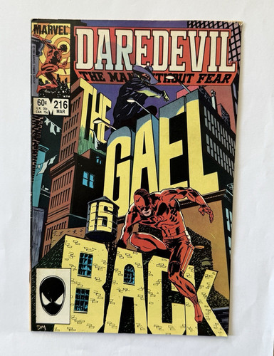 Daredevil 216 marvel comics - #216,