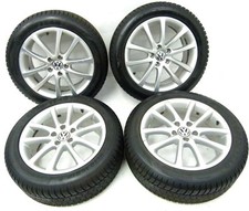 VW Passat 3C B6,B7 Original Alufelgen Winterreifen M+S 7,5Jx17 ET47 225/50 R17