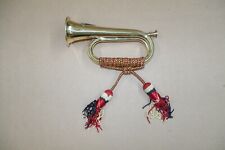 Messing Jagdhorn Posthorn  25 cm Brass   Trompete  Militär