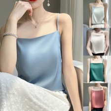 Sexy Frauen Seiden Camisole