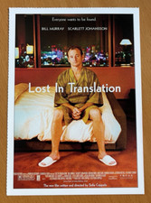 Lost In Translation - Filmkarte Filmplakatkarte Cinema- Bill Murray S. Johannson