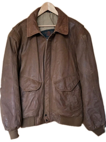 Vintage flieger lederjacke - flieger,